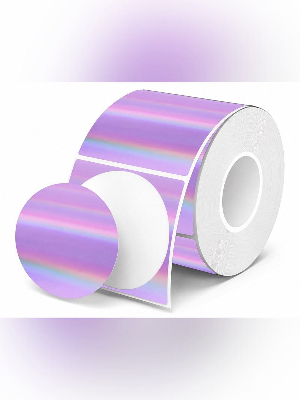 CUSTOM 2” Holographic Stickers, 100 of 1 Color, BUY NOW
